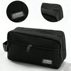 Men's Business Toiletry Bag, Travel Makeup Organizer, Large Capacity Storage Pouch, Durable Fashion Design, Ideal for Daily Use
