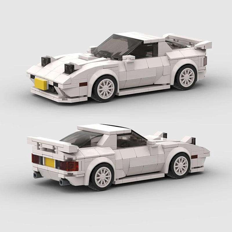 City Technical Speed World Famous Car Building Blocks Racing Fast And Furious Moc Brick Vehicle A80 Supra V2 Toys Kid