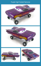 Disney Pixar Cars Ramone Series Colors Golden Green Red Purple 1:55 Alloy Diecast Children's Toy Car Model Gift