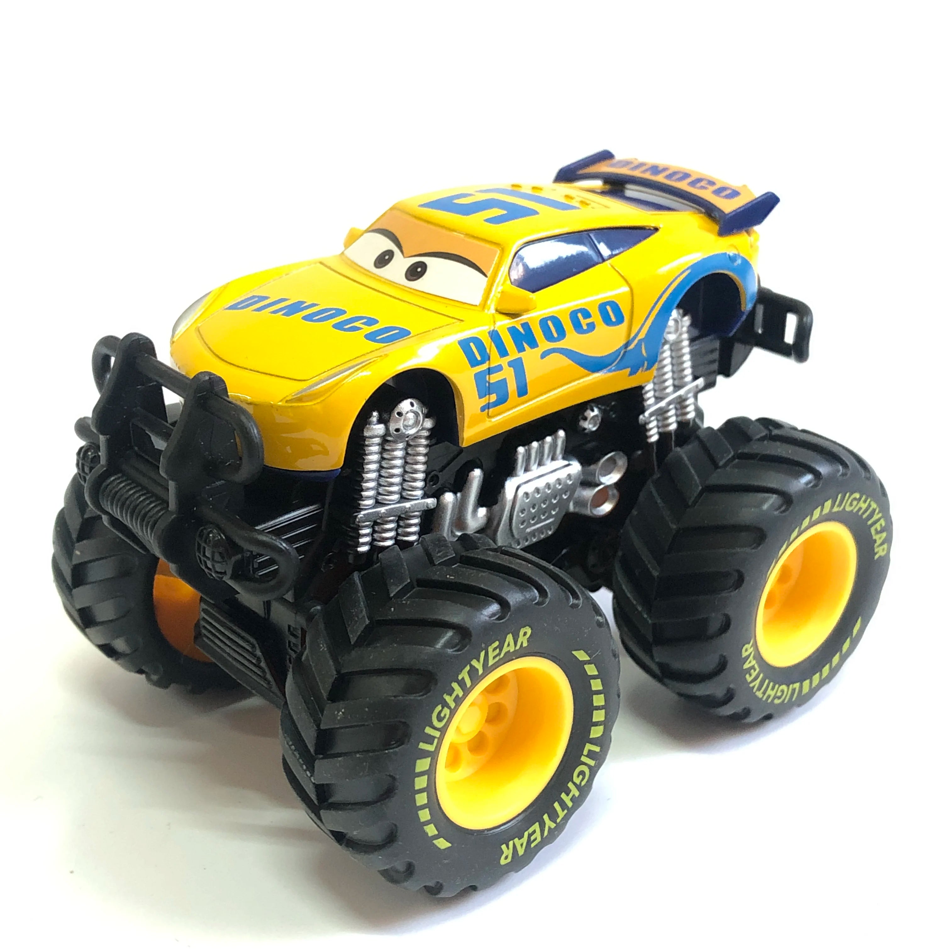 Disney Pixar Cars Toy Lightning McQueen Metal Mode Return Car Jackson Storm Mater Inertial Force Car Model Toy Kid Birthday Gift