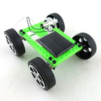 Creative Puzzle Science Lab Educational Model Toy DIY Solar Car Flatbed DIY Assembly Kit Parent-child Interactive Birthday Gift