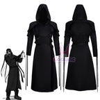 The Ghost Face Cosplay Costume Game Dead Daylight Role Play Uniform Halloween Carnival Party Outfit Men Women Medieval Costume