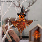 Halloween Decorations Doll Bar Decor Pumpkin Ghost Witch Pendant Scary Halloween Kids Gift Halloween Party Decoration for Home