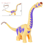 Jurassic Large Spinosaurus Dinosaur World Building Block Figure Movable Joint Prehistoric Animal Model Educational Assemble Toy