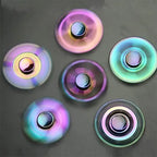 1 piece set colorful fidget spinner for adults zinc alloy stress relief toy office anxiety relief stress relief leisure gift