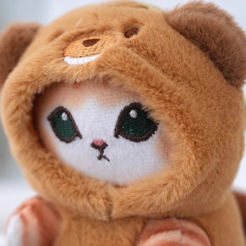 Cattoon Amine Anime Mofusand  Plush Doll Toys Stuffed Animals Keychain Bag Small Pendant Hangings Christmas Birthday Gifts