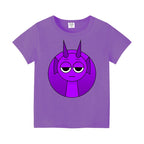 Sprunkis Boys Girls Child T Shirt Clothes Tops Children's Clothing Summer Cute Cotton Short Sleeve Tee New Kids Birthday Gifts