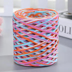 200M Raffia paper rope Straw Yarn For Knitting Crocheting Paper Threads DIY Handmade Summer Sunhat Beach Bag Freeshipping