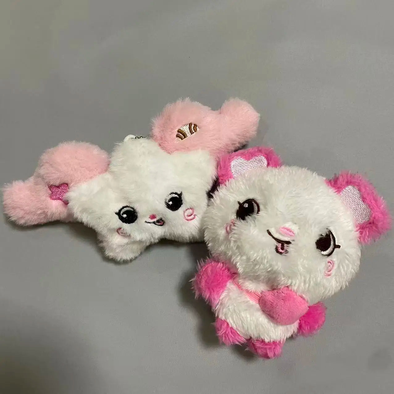 Kpop NTC WISH Sakuya RIKU YUSHI Tea Cat Doll Plush Dog Keychain NTCWISH Cartoon Keychain Bag Pendant Keychain Fans Collect Gif
