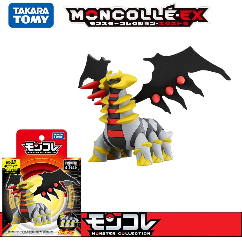 Original Pokemon Figures Shiny 50% Forme Zygarde Mega Rayquaza Terapagos Terastal Form Gigantamax Charizard ML Collection Model