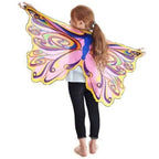 Halloween Kids Butterfly Costume Mask Cloak Children's Butterfly Elf Angel Wings Christmas Stage Cosplay Performance Costumes