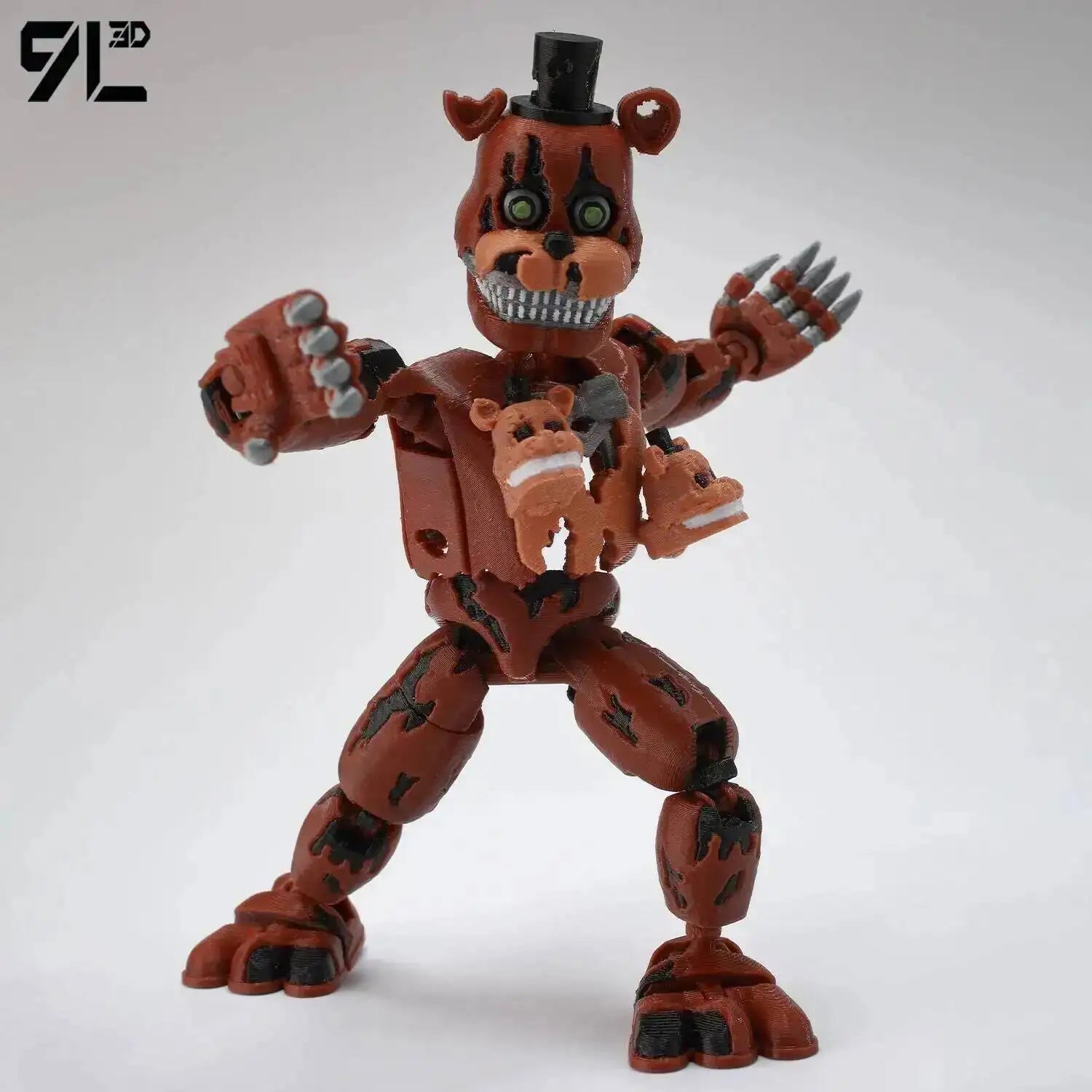 9L3D Dummy13 Horror Game Figure Realistic Anime Model Toys Articulated Joints Classic Collectible Desktop Ornament Surprise Gift