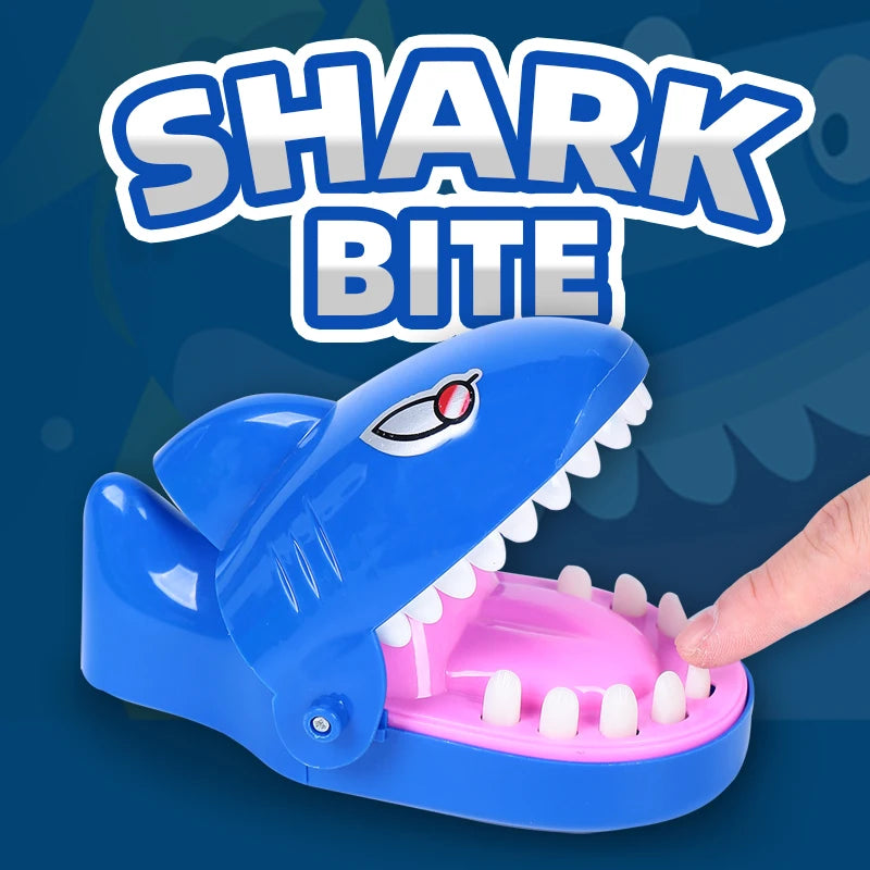 Prank Pirate Bucket with Sword, Shark Attack Bucket, Finger-Biting Table Toy.