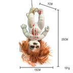 Horror Ghost Baby Hanging Doll Halloween Bar Ghost Courtyard Horror Doll Prop Ghost Festival Happy Halloween Day 2025 Decoration