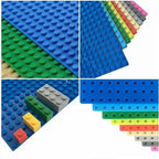 Baseplates 32x32 16x32 Dots Classic Base Plates MOC Bricks City Dimensions Building Blocks Figures Construction Toys