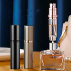 5ml Mini Spray Empty Bottle, Refillable Portable Perfume, Cosmetic Travel Liquid Container (Inner Bottle Style Random)