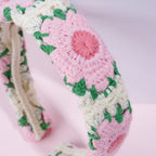 NEW Knitted Headband Bohemian Style Summer Seaside Vacation Handmade Head Band Hair Accessories for Women Girls