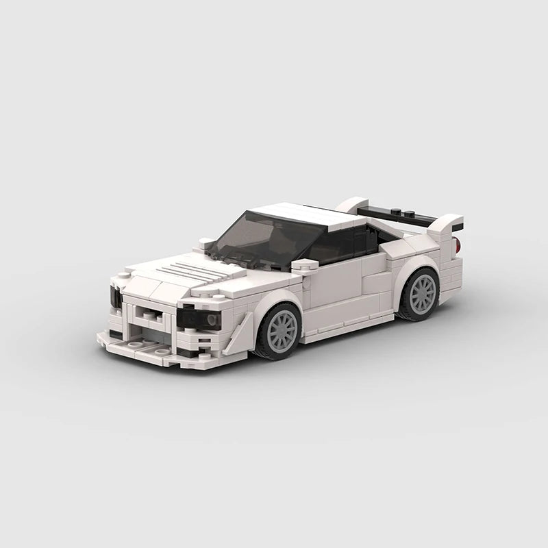 City Technical Speed World Famous Car Building Blocks Racing Fast And Furious Moc Brick Vehicle A80 Supra V2 Toys Kid