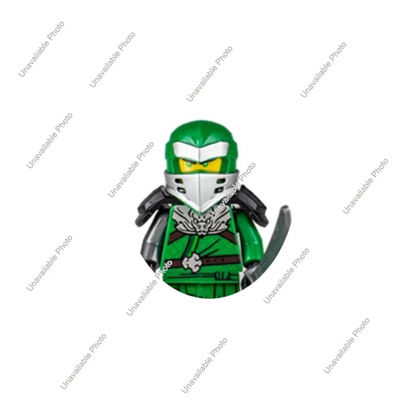 Hot Toys Ninja Figures Garmadon Jay Zane Kai Nya Lloyd Samukai Cole Harumi Ultra Violet Pyro Snake Morro Building Block Kids Toy