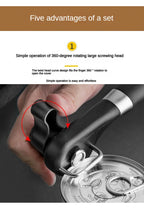 Stainless Steel Manual Can Can Openers Monolever Side Open Cover Can Openercan opener Labor-Saving Bottle Opener