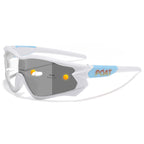 Men Women Photochromic Motorcycle Glasses Outdoor Sports Big Frame Windproof Cycling Running Hiking Goggles