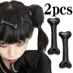 Cartoon Bone Hair Clip Dog Bone Hair Pins Hair Clamps Y2K Hair Accessories for Girls Women Halloween Costume