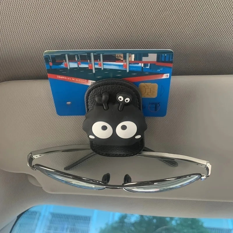 Car Glasses Clip Car Visor Storage Rack Multifunctional Creative Magnetic  Car Sunglasses Holder Eye Glasses Case