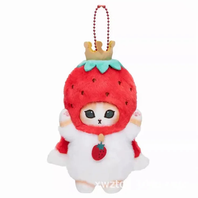Kawaii Mofusand Cross-Dressing Sanrio Hello Kitty Kuromi Hanyodon Plush Keychain Pendant Anime Plush Backpack Pendant
