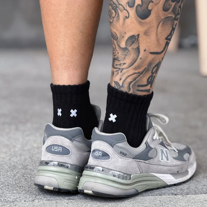 Casual Socks Ankle Socks Men's Cotton Socks Fashion Breathable Comfortable Socks