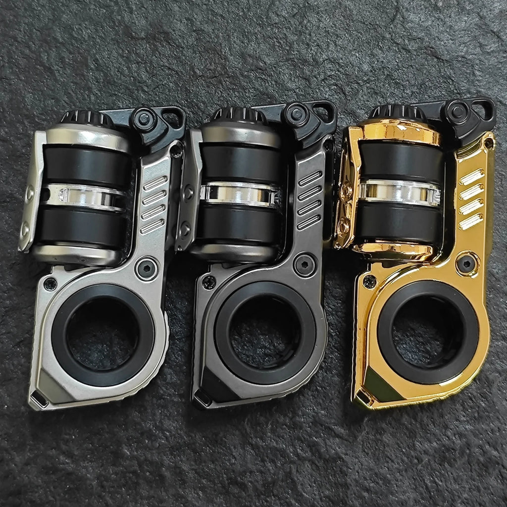 EDC Fidget Sliders Fidget Toys Tuning Fork Fidget Spinner Magnetic Push Egg Mechanical Ratchet Slider Crisp Sound