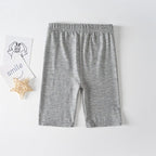 Girls' Five Point Leggings Summer Thin Modal Shorts Baby Cycling Pants 4-11Y