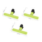 Portable Bag Clips Kitchen Storage Food Snack Seal Sealing Bag Clips Sealer Clamp Plastic Tool Kitchen Organization Accessories