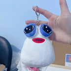 Hot 10cm Game My Pet Alien Pou Plush Keychain Furdiburb Emotion Alien Plushie Stuffed Animal Pou Doll For Kids Birthday Gift