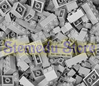 125/250g Building Blocks Bulk Lot Pack Sorted By Color Bricks Block Plate Small Particles Bulk Compatible LeDUO