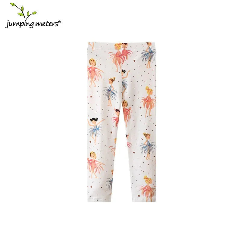 Jumping Meters 2-7T Unicorns Autumn Spring Girls Leggings Pants Print Full Length Girls  Baby Skinny Pencil Pants