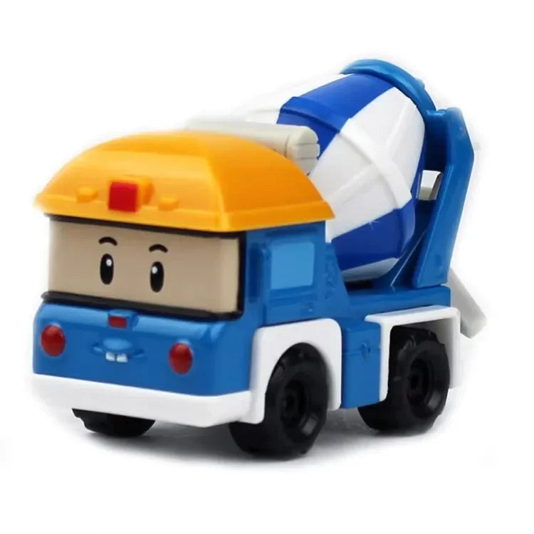 19 Style Silverlit Robocar Korea Kids Toys Robot Roy Haley Anime Metal Action Figure Cartoon Toy Car for Children Best Gift
