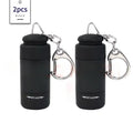 Led micro pocket flashlight portable USB rechargeable keychain flashlight waterproof home Outdoor Hiking Camping flashlight
