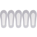 5 Pairs/Lot Socks Women's Ankle Short  No-Show Set Foot Cotton Female Invisible White Low Cut Summer Non-Slip Boat Sock
