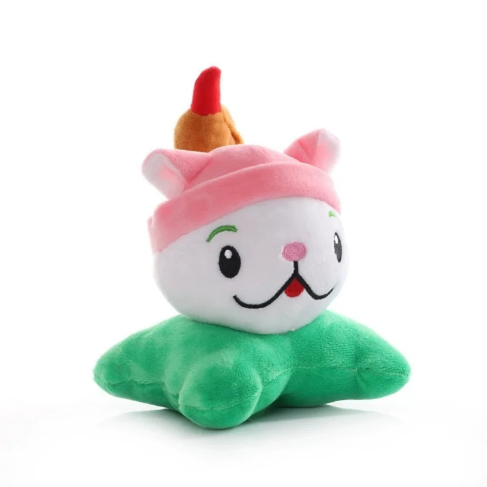 72 styles Plants VS Zombies 15-20cm Plush Toys Cartoon Doll Peashooter Cherry Wall-Nut Sunflower Squash Split Pea Kids Gift