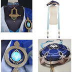 Wanderer Cosplay Costume Full Set with Hats Scaramouche Cosplay Costume Balladeer Cosplay Kimono Halloween