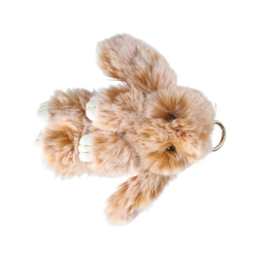 Pendant Plush Toy Bags Pendant Jewelry Ornament Fluffy Toy Doll Plush Bunny Keyring Plush Bunny Keychain Rabbit Fur Keychain