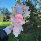 Genuine Hello Kitty Plush Toy Anime Stuffed Animals Keychains Creative Handmade Bouquets Christmas Vanlentine Birthday Gifts
