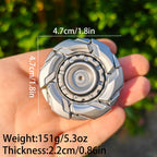 EDC Fidget Sliders Fidget Toys Stress Relief For Adults Magnetic Metal Fidgety Mood Buster Open Armor Spinning TopFidget Toys