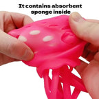 Super Cute pinch Squeeze Water Octopus Stress Relief Toy Bathing Playing With Water Shower Decoration Summer Swimming Gifts