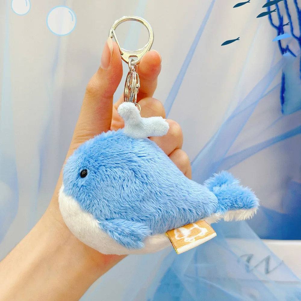 Plush Key Chains Bag Hanging Pendant Car Key Ring Mini Rabbit Hair Bow Bag Strap Cute Bunny Couple Keychain