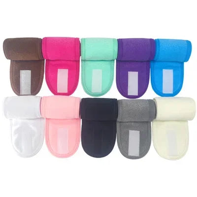 Adjustable Head Band Women Spa Wide Hairband Yoga Bath Shower Makeup Wash Face Cosmetic Headband Soft Toweling Hair Accessories