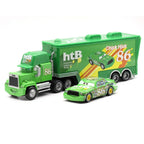 HOT Pixar Car Truck Model Toys Lightning McQueen The King Ramirez Mini Die Casting Truck Model Kids Toy Birthday NEW YEAR Gif
