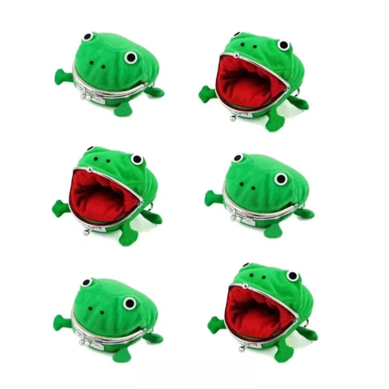 Plush Frog Coin Wallet Anime Ninja Wallet Halloween Role Playing Ninja Theme Party Gift