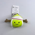 JC Golf ball plush keychain, grape keychain, jellyfish plush toy, hippopotamus, and plush elephant JC bag keychain