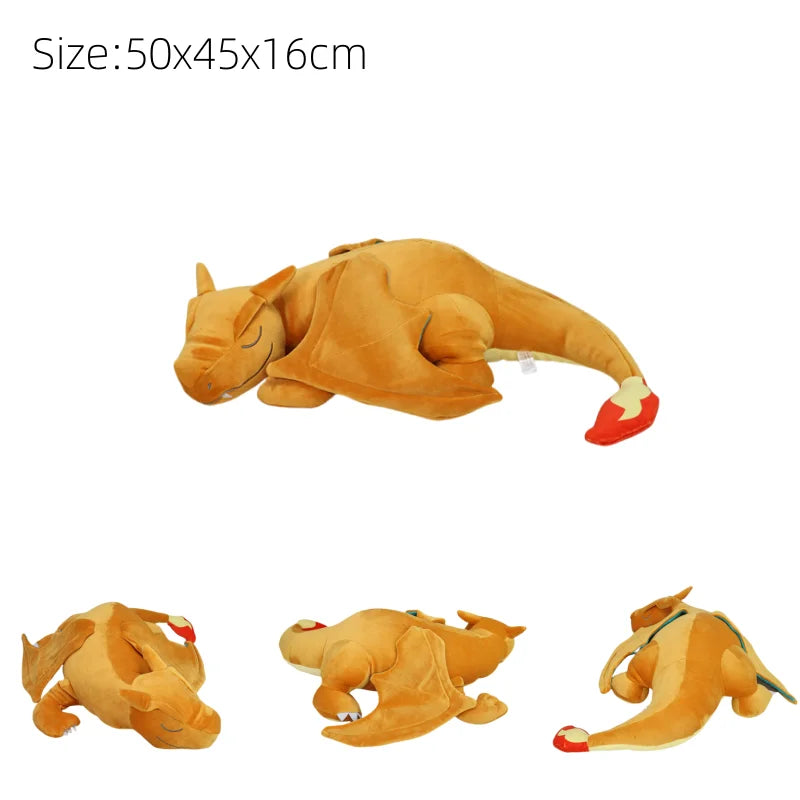 New Pokemon Plush Toys Garchomp Groudon Primal Charizard Vulpix Koraidon Miraidon Gyarados Soft Stuffed Animals Toys Kids Gifts